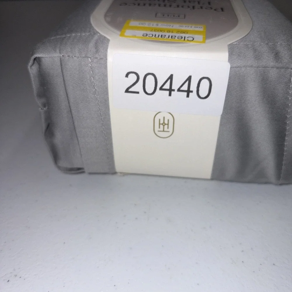 Full 400 Thread Count Performance Flat Sheet Classic Gray - Threshold: Cotton